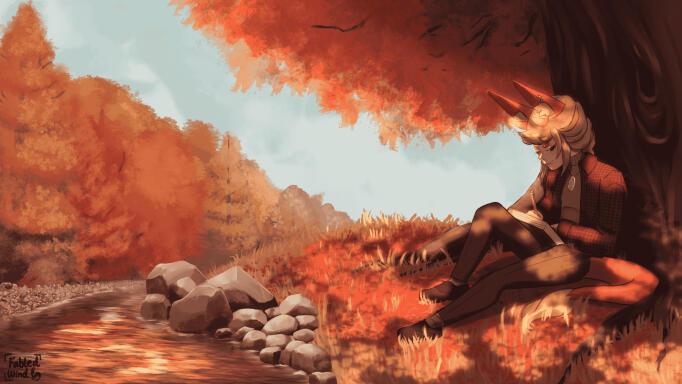 Lined and Shaded, Complex Background