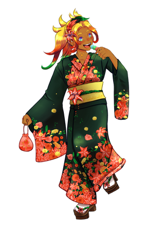 Lined and Shaded - Complex Character