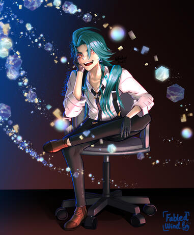 Lined and Shaded, simple BG